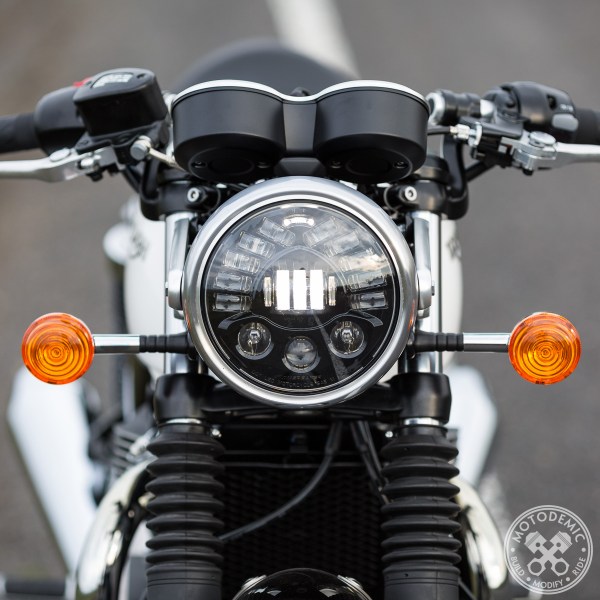 Triumph Scrambler Headlight Conversion Reviewmotors.co